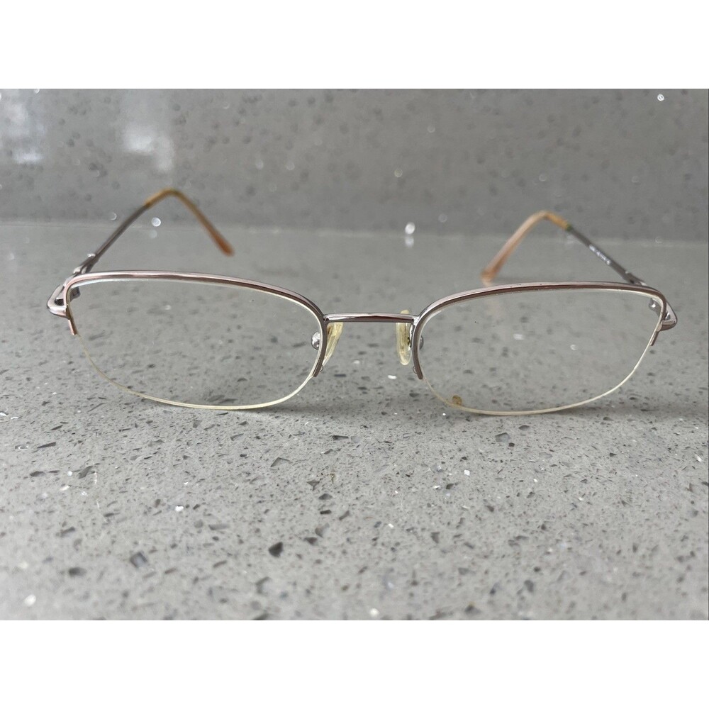 Essentials Eyeglasses EN4686 Rose Designer Frames Only Pink 51-18-135 half rim